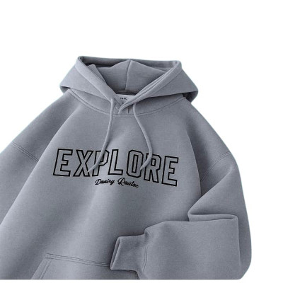 Premium Quality Hoodie For Men's - Ash Explore.