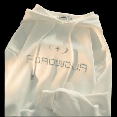 Premium Quality Hoodie For Men's - Cream Forword.