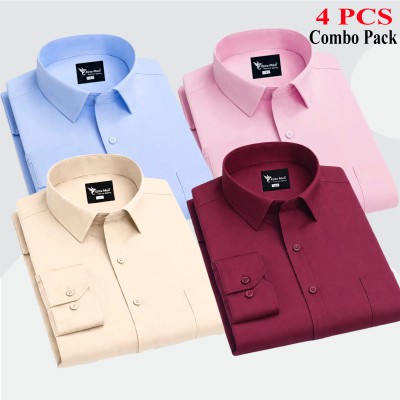 4 Pes Combo Premium Quality Formal Shirt -