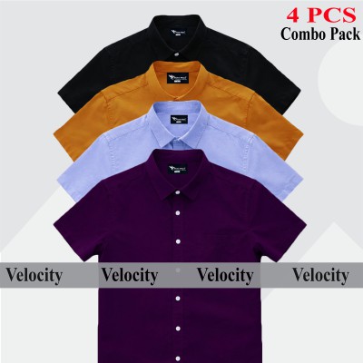 4 Pes Combo Short Sleeve Shirt -