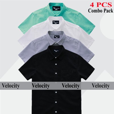 4 Pes Combo Short Sleeve Shirt -