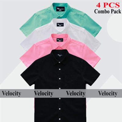 4 Pes Combo Short Sleeve Shirt -