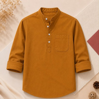 1pc Combo Oxford Coton Fabrics Long Sleeve Katua