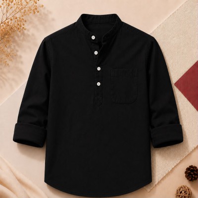 1pc Combo Oxford Coton Fabrics Long Sleeve Katua
